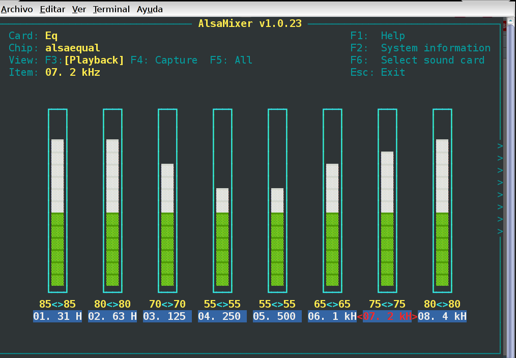 Configurar ALSA en Debian y reproducción de música en segundo plano