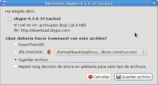 Skype Linux 04