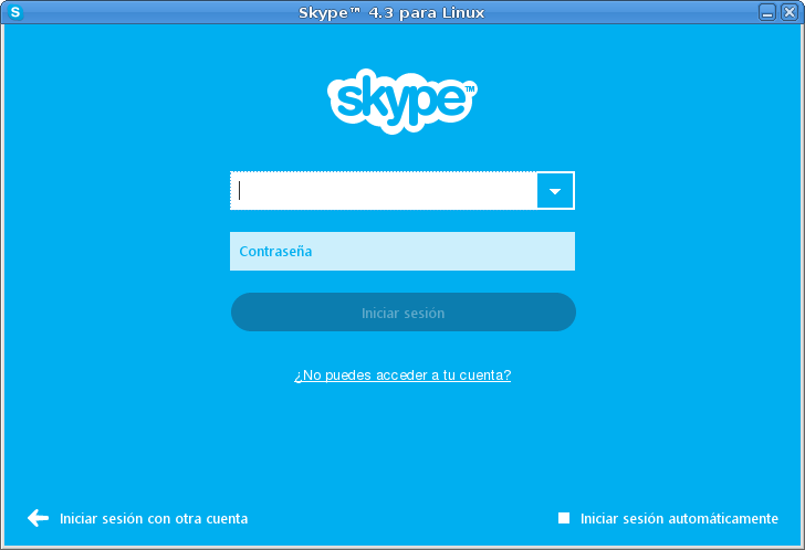 Skype Linux 09